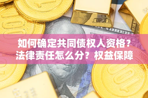 北京如何确定共同债权人资格？法律责任怎么分？权益保障技巧揭秘！